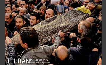 تشییع پیکر مرحوم "حسن جوهرچی" 9