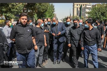 حضور شهردار تهران در مراسم پیاده روی جاماندگان اربعین حسینی 15
