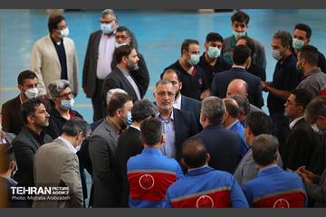 بازدید شهردار تهران از کارخانه واگن سازی 23