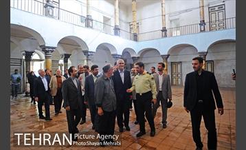 بازدید شهردار تهران از ساختمان کلاه فرنگی، دانشگاه تربیت معلم خوارزمی و تابلو نقش رستم ورزشگاه شیرودی به مناسبت روز تهران 3