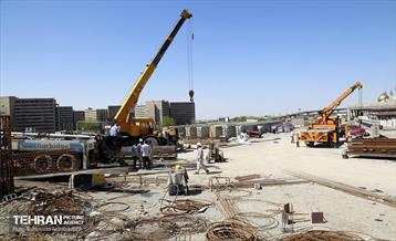 بازدید معاون فنی و عمرانی از پروژه‌های عمرانی منطقه ۵ 11