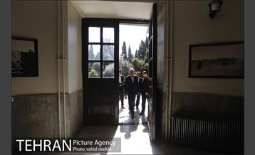 بازدید شهردار تهران از دبیرستان البرز 1