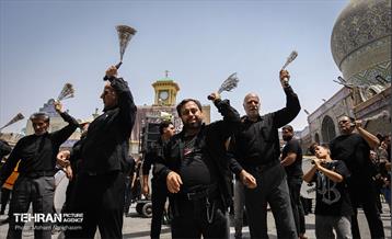 عزاداری عاشورای حسینی در حرم مطهر حضرت عبدالعظیم(ع) 20