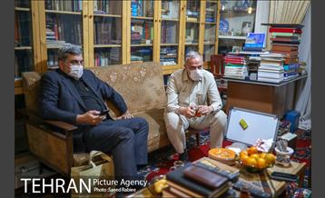 دیدار شهردار تهران با سیدعبدالله انوار 12