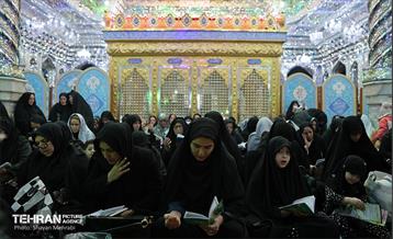 احیای شب بیست‌ویکم ماه رمضان امامزاده پنج تن لویزان 67