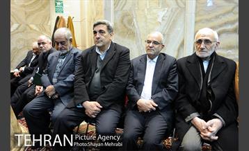 حضور شهردار تهران در مراسم ترحیم «محمدنبی حبیبی»  34