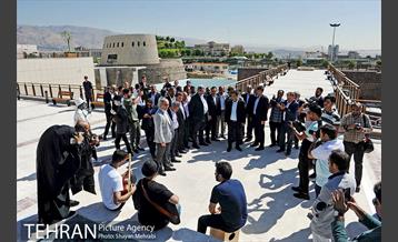 افتتاح باغ هنر اراضی عباس آباد با حضور شهردار تهران 14