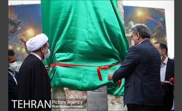 رونمایی از تندیس سردار شهید حاج قاسم سلیمانی 16