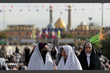اقامه نماز عید فطر در حرم حضرت عبدالعظیم حسنی(ع) 30