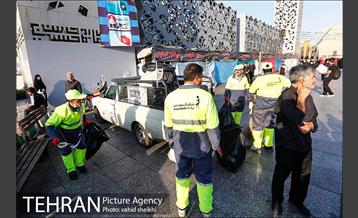 خدمات شهرداری تهران در مراسم پیاده روی جاماندگان حسینی (ع) 23