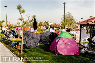 روز طبیعت بارانی در بوستان پرواز 22