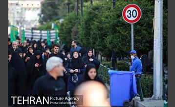 خدمات شهرداری تهران در مراسم پیاده روی جاماندگان حسینی (ع) 20