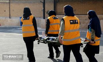 تمرین زلزله و ایمنی در منطقه ۲۲ 8