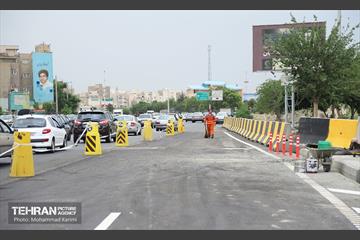 افتتاح و بهره‌برداری از زیرگذر نواب - تندگویان 14