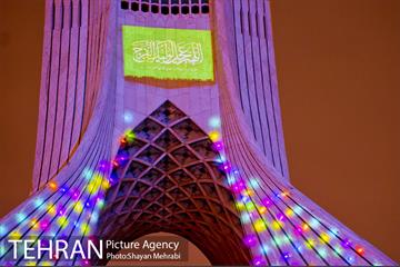 جشن نور نیمه شعبان در میدان آزادی 9
