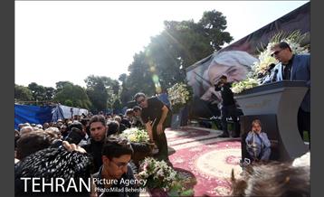 تشییع پیکر زنده‌یاد داوود رشیدی 3