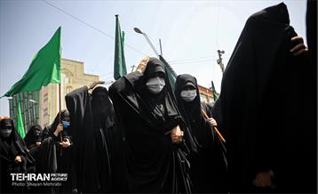 خیمه سوزان ظهر عاشورا در چهار راه گلوبندک  36