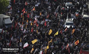 تشییع شهدای اقتدار ملی در تهران 32