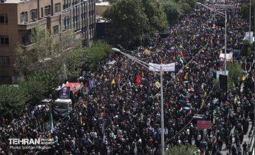 تشییع پیکر شهید اسماعیل هنیه 25