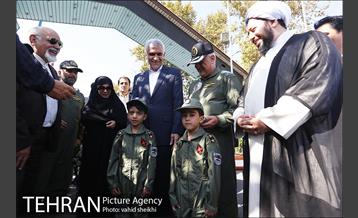 مراسم رونمایی از تندیس سرلشگر خلبان شهید لشگری  2