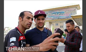 تمرین تیم فوتبال پرسپولیس تهران