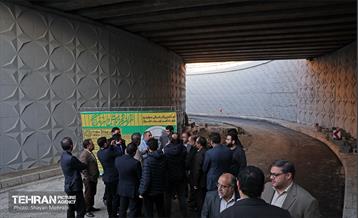 بازدید کمیسیون برنامه و بودجه شورای شهر از پروژه‌های منطقه ۱۷ 52