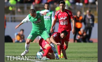 دیدار تیم های فوتبال ماشین سازی و پرسپولیس