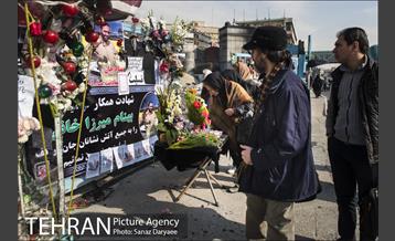ایستگاه آتش نشانی امام حسین(ع) در سوگ شهید بهنام میرزاخانی‎ 12