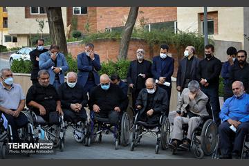 بازدید شهردار تهران از آسایشگاه جانبازان بقیه الله 21