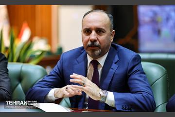 عمار موسی، شهردار بغداد در دیدار با علیرضا زاکانی شهردار تهران