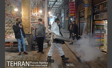 ضدعفونی و پاکسازی بازار تجریش-2 24