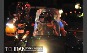 خیابان های تهران در شب میلاد امام زمان (عج) 8