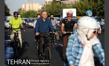 سه شنبه های بدون خودرو با حضور معاون فنی عمران شهرداری تهران 10