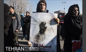 تشییع شهدای آتش نشان با حضور مردم 28