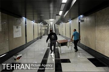 شبگردی اصحاب رسانه در خط 7 مترو تهران 39