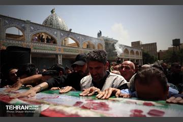 مراسم تشییع پیکر مطهر سرباز شهید ماهان ستاره 37