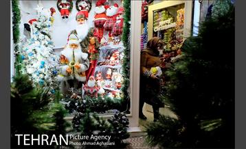 بازار کریسمس در خیابان میرزای شیرازی 1
