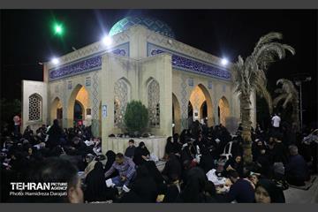 احیای شب‌ بیست‌ویکم ماه رمضان در مقبره الشهدای گمنام ندسا 48