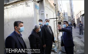 بازدید شهردار تهران از پروژه هاى منطقه ١٧