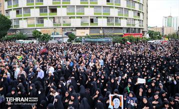 اجتماع مردم تهران در سوگ رئیس جمهور - 2 21