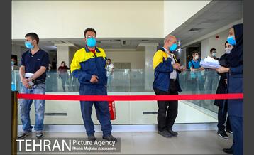 آغاز واکسیناسیون پاکبان‌ها و پرسنل جمع‌آوری پسماند شهر تهران 5