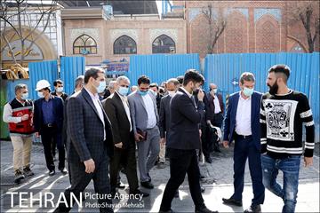 بازدید دادستان تهران و معاونین شهردار از زیرگذر گلوبندک 39
