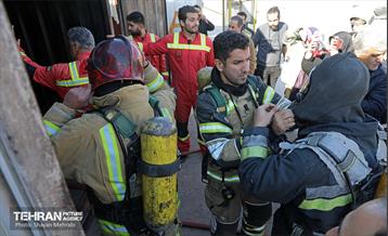 دوره آموزشی آتش‌نشانی ویژه خبرنگاران 7