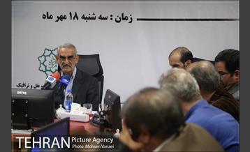 نشست خبری معاونت حمل و نقل و ترافیک شهری‎ 1