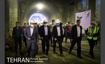 بازدید محسن هاشمی از خط 10 مترو 4