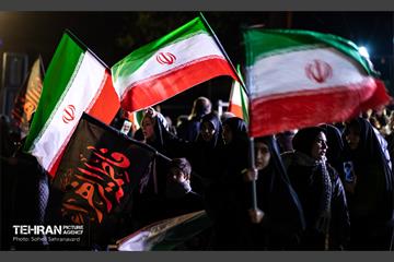 مراسم عزاداری شهادت رهبر انقلاب اسلامی در میدان شهدای هفتم تیر 23