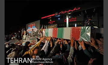 مراسم وداع با 150 شهید دوران دفاع مقدس 42