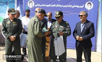 رونمایی از تندیس سرلشکر خلبان شهید بابایی 20