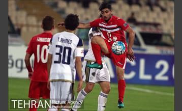 دیدار تیم‌های فوتبال پرسپولیس و الوحده