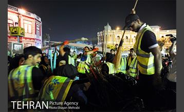 نظافت شهر توسط انجمن ها مردمی 5